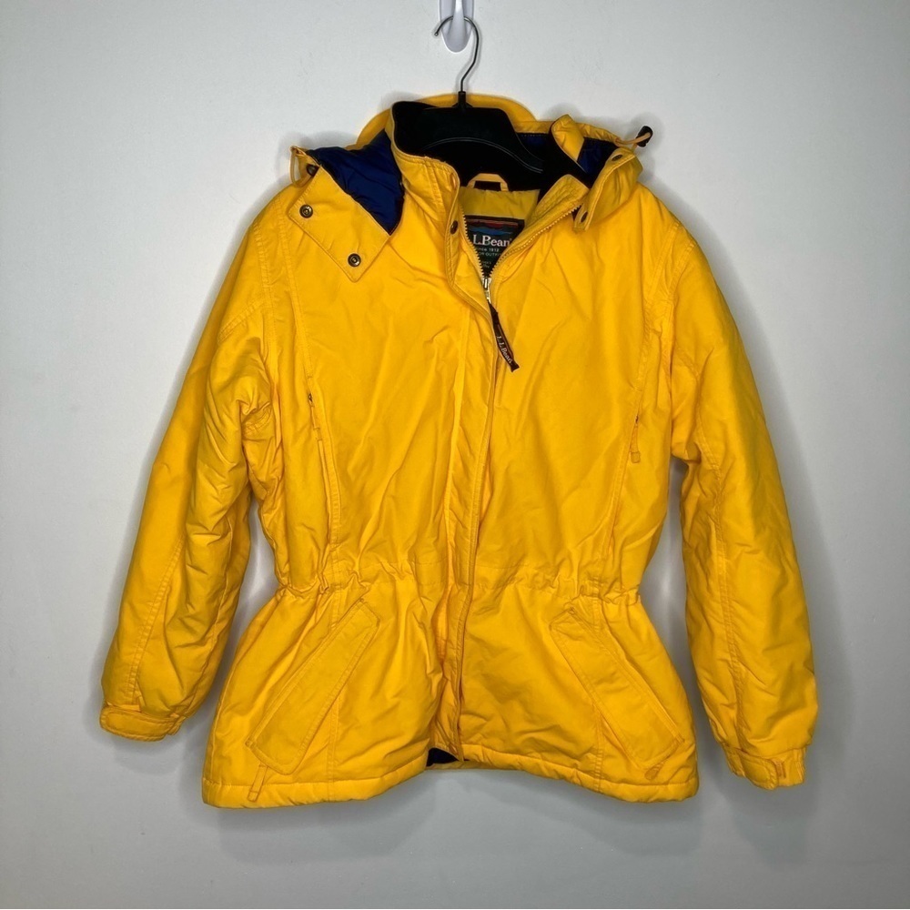 Vintage‎ L. L. Bean petite women’s size large yellow